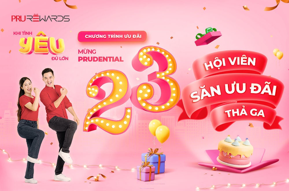 Chương trình ưu đãi chúc mừng sinh nhật BWIN Mừng BWIN 23 – Hội viên săn ưu đãi thả ga
