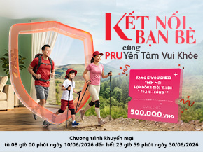 Kết Nối Bạn Bè Cùng PRUYên Tâm Vui Khỏe